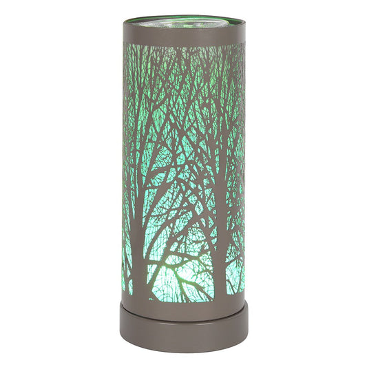 Grey Tree LED Aromatherapy Oil Burner Wax Melt Warmer-1