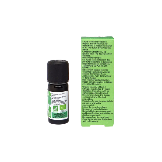 Organic tropical basil essential oil-1