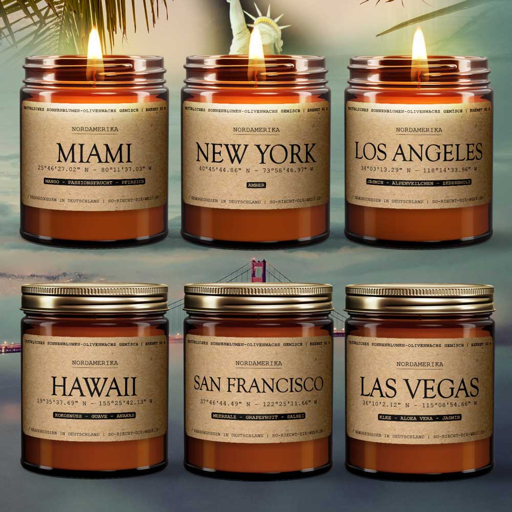 City candle sets