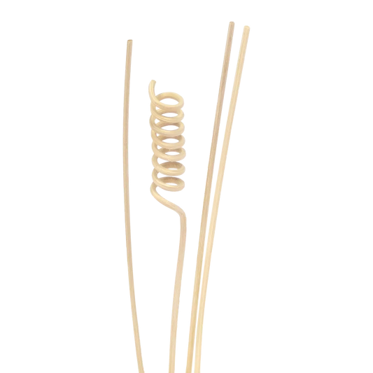 Set 4 pieces - Flower rattan diffuser sticks-0