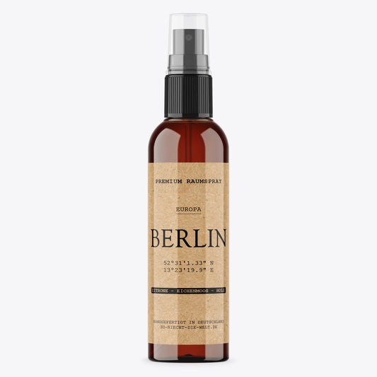 Berlin Raumspray - Zitrone | Eichenmoos | Holz-0