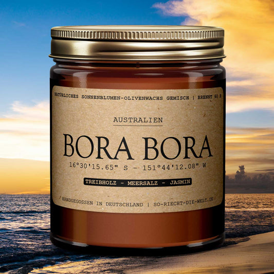 Bora-Bora Duftkerze - Treibholz | Meersalz | Jasmin-0