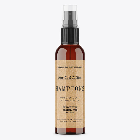 Hamptons Raumspray - New York Edition - Eukalyptus | Grüner Tee | Minze-0