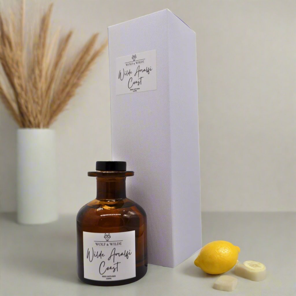 Wilde Amalfi Coast 120ml Reed Diffuser With 8 Reeds-3